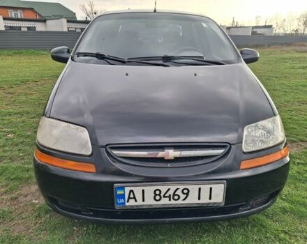 Черный Шевроле Авео, объемом двигателя 1.5 л и пробегом 300 тыс. км за 2100 $, фото 7 на Automoto.ua