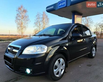 Черный Шевроле Авео, объемом двигателя 1.5 л и пробегом 275 тыс. км за 4300 $, фото 1 на Automoto.ua