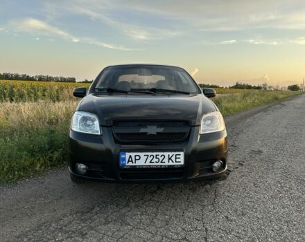 Черный Шевроле Авео, объемом двигателя 1.4 л и пробегом 200 тыс. км за 5000 $, фото 2 на Automoto.ua