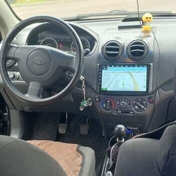 Черный Шевроле Авео, объемом двигателя 1.5 л и пробегом 205 тыс. км за 4200 $, фото 6 на Automoto.ua
