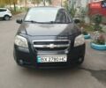 Черный Шевроле Авео, объемом двигателя 1.5 л и пробегом 244 тыс. км за 4850 $, фото 1 на Automoto.ua