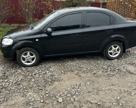 Черный Шевроле Авео, объемом двигателя 1.5 л и пробегом 195 тыс. км за 3450 $, фото 4 на Automoto.ua