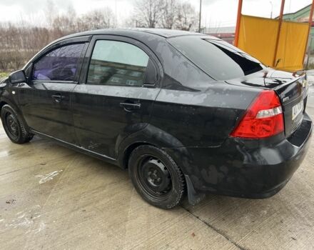 Черный Шевроле Авео, объемом двигателя 1.5 л и пробегом 210 тыс. км за 3200 $, фото 3 на Automoto.ua