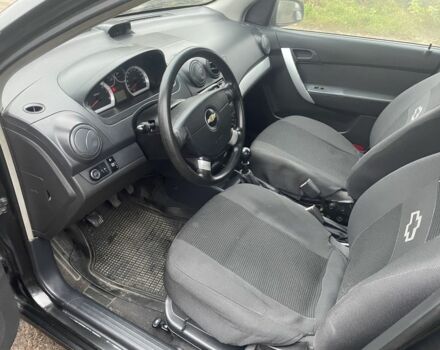 Черный Шевроле Авео, объемом двигателя 1.5 л и пробегом 238 тыс. км за 3500 $, фото 4 на Automoto.ua