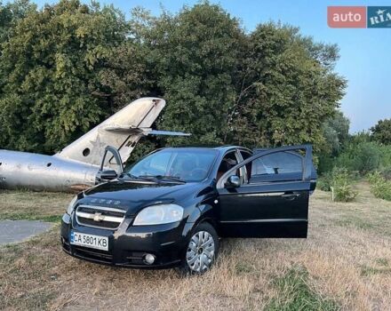 Черный Шевроле Авео, объемом двигателя 1.5 л и пробегом 163 тыс. км за 5500 $, фото 1 на Automoto.ua