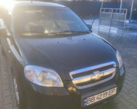 Черный Шевроле Авео, объемом двигателя 1.5 л и пробегом 449 тыс. км за 2800 $, фото 1 на Automoto.ua