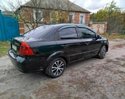 Черный Шевроле Авео, объемом двигателя 1.5 л и пробегом 200 тыс. км за 3800 $, фото 2 на Automoto.ua