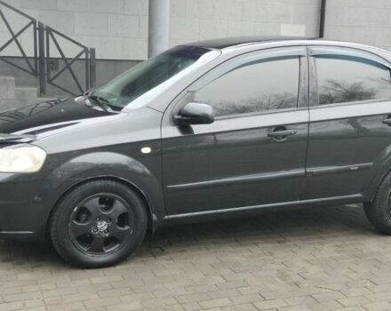 Черный Шевроле Авео, объемом двигателя 1.5 л и пробегом 240 тыс. км за 3600 $, фото 4 на Automoto.ua