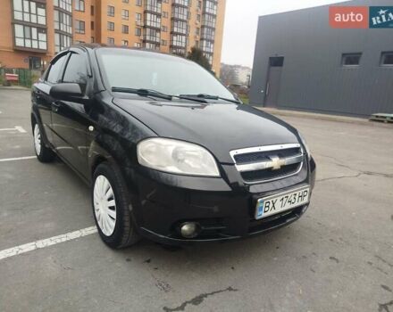 Черный Шевроле Авео, объемом двигателя 1.5 л и пробегом 207 тыс. км за 3500 $, фото 1 на Automoto.ua
