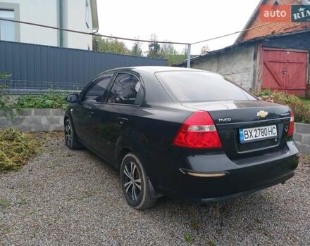 Черный Шевроле Авео, объемом двигателя 1.5 л и пробегом 244 тыс. км за 4850 $, фото 5 на Automoto.ua