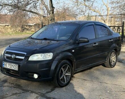 Черный Шевроле Авео, объемом двигателя 1.5 л и пробегом 299 тыс. км за 2350 $, фото 2 на Automoto.ua