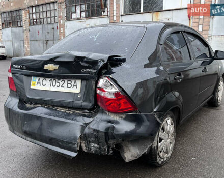 Черный Шевроле Авео, объемом двигателя 1.5 л и пробегом 155 тыс. км за 2150 $, фото 13 на Automoto.ua