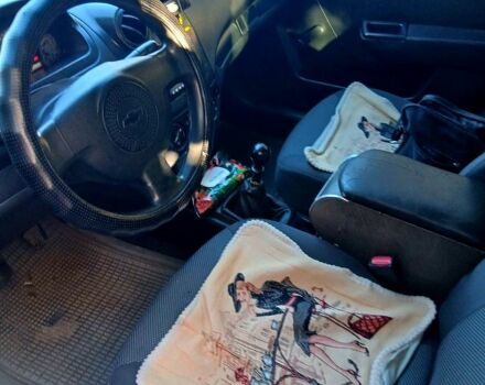 Черный Шевроле Авео, объемом двигателя 1.5 л и пробегом 242 тыс. км за 2500 $, фото 3 на Automoto.ua