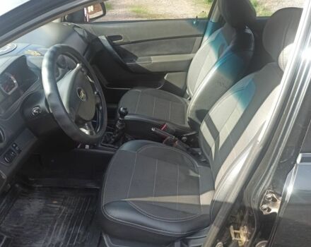 Черный Шевроле Авео, объемом двигателя 1.5 л и пробегом 220 тыс. км за 4100 $, фото 4 на Automoto.ua