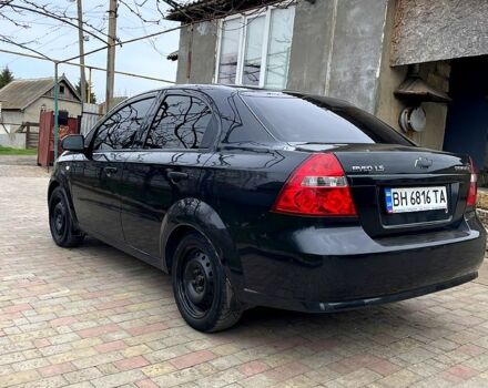 Черный Шевроле Авео, объемом двигателя 1.5 л и пробегом 200 тыс. км за 3700 $, фото 3 на Automoto.ua