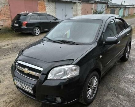 Черный Шевроле Авео, объемом двигателя 1.5 л и пробегом 175 тыс. км за 4500 $, фото 2 на Automoto.ua
