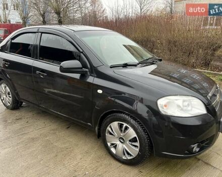 Черный Шевроле Авео, объемом двигателя 1.5 л и пробегом 210 тыс. км за 3200 $, фото 1 на Automoto.ua