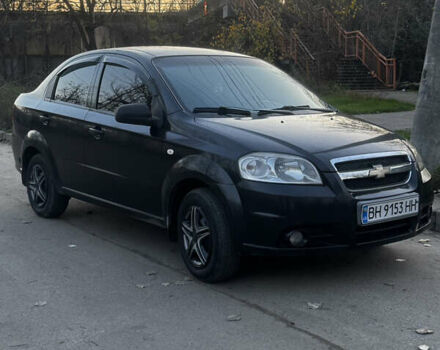 Черный Шевроле Авео, объемом двигателя 1.5 л и пробегом 188 тыс. км за 2999 $, фото 1 на Automoto.ua