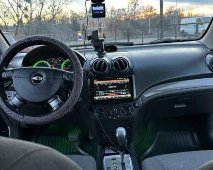 Черный Шевроле Авео, объемом двигателя 1.5 л и пробегом 195 тыс. км за 4500 $, фото 3 на Automoto.ua