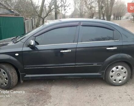 Черный Шевроле Авео, объемом двигателя 1.5 л и пробегом 158 тыс. км за 4600 $, фото 1 на Automoto.ua
