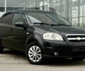 Черный Шевроле Авео, объемом двигателя 1.5 л и пробегом 220 тыс. км за 3800 $, фото 6 на Automoto.ua