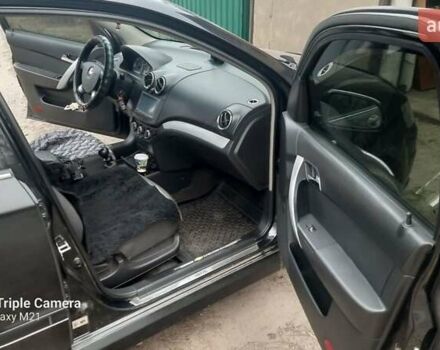 Черный Шевроле Авео, объемом двигателя 1.5 л и пробегом 158 тыс. км за 4600 $, фото 4 на Automoto.ua