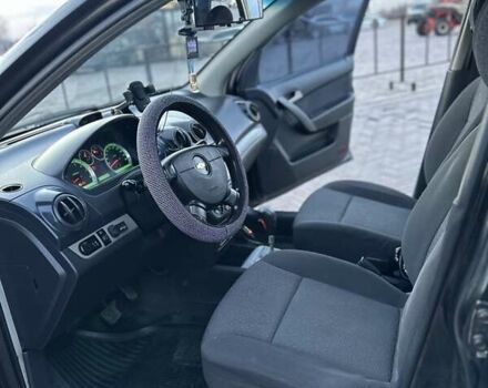 Черный Шевроле Авео, объемом двигателя 1.5 л и пробегом 195 тыс. км за 4500 $, фото 9 на Automoto.ua