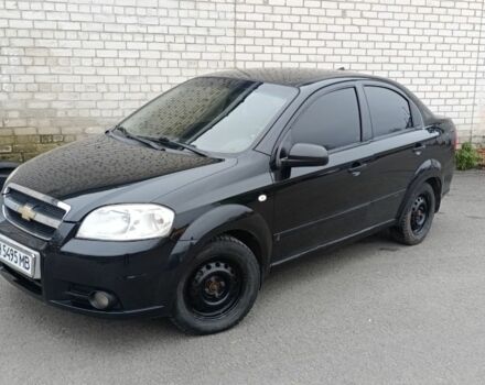 Черный Шевроле Авео, объемом двигателя 1.5 л и пробегом 216 тыс. км за 4000 $, фото 3 на Automoto.ua