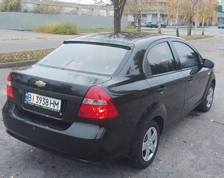 Черный Шевроле Авео, объемом двигателя 1.5 л и пробегом 196 тыс. км за 3800 $, фото 1 на Automoto.ua