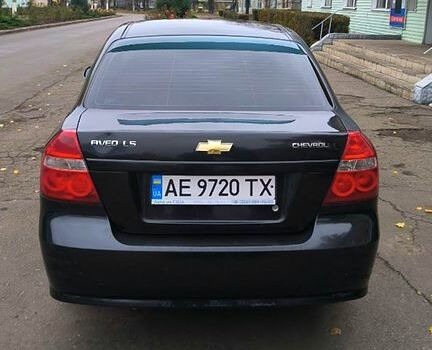 Черный Шевроле Авео, объемом двигателя 1.5 л и пробегом 512 тыс. км за 2800 $, фото 7 на Automoto.ua