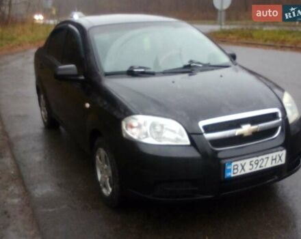 Черный Шевроле Авео, объемом двигателя 1.5 л и пробегом 335 тыс. км за 3400 $, фото 8 на Automoto.ua