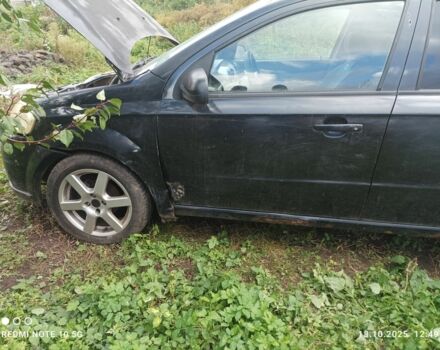 Черный Шевроле Авео, объемом двигателя 1.5 л и пробегом 270 тыс. км за 1500 $, фото 2 на Automoto.ua