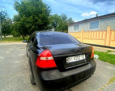 Черный Шевроле Авео, объемом двигателя 1.5 л и пробегом 290 тыс. км за 3200 $, фото 6 на Automoto.ua