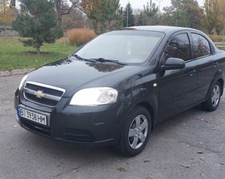 Черный Шевроле Авео, объемом двигателя 1.5 л и пробегом 196 тыс. км за 3800 $, фото 2 на Automoto.ua