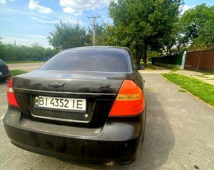 Черный Шевроле Авео, объемом двигателя 1.5 л и пробегом 290 тыс. км за 3200 $, фото 5 на Automoto.ua