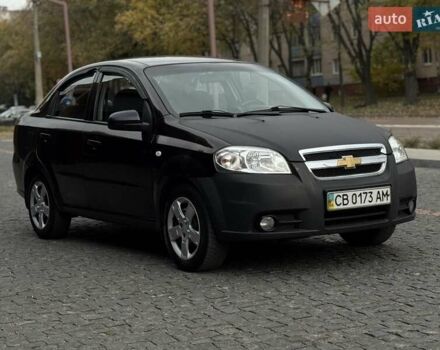 Черный Шевроле Авео, объемом двигателя 1.5 л и пробегом 173 тыс. км за 3300 $, фото 3 на Automoto.ua