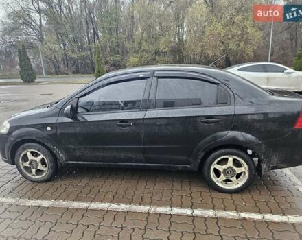 Черный Шевроле Авео, объемом двигателя 1.5 л и пробегом 76 тыс. км за 5000 $, фото 2 на Automoto.ua
