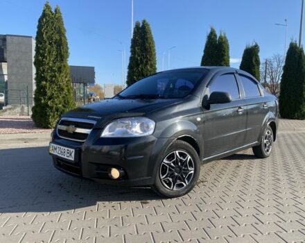 Черный Шевроле Авео, объемом двигателя 1.5 л и пробегом 200 тыс. км за 2500 $, фото 10 на Automoto.ua