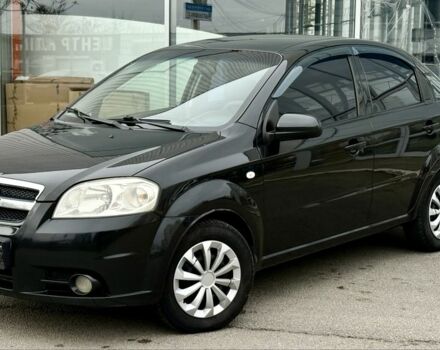 Черный Шевроле Авео, объемом двигателя 1.5 л и пробегом 220 тыс. км за 3800 $, фото 2 на Automoto.ua