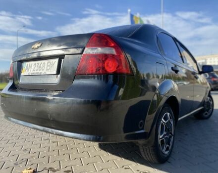 Черный Шевроле Авео, объемом двигателя 1.5 л и пробегом 200 тыс. км за 2500 $, фото 4 на Automoto.ua