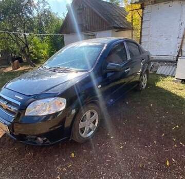 Черный Шевроле Авео, объемом двигателя 1.5 л и пробегом 83 тыс. км за 4700 $, фото 2 на Automoto.ua
