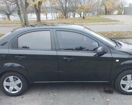 Черный Шевроле Авео, объемом двигателя 1.5 л и пробегом 196 тыс. км за 3800 $, фото 3 на Automoto.ua