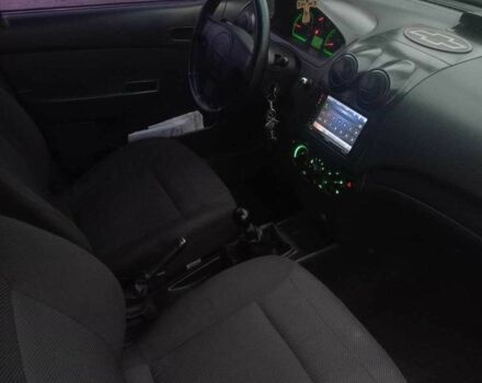 Черный Шевроле Авео, объемом двигателя 1.5 л и пробегом 218 тыс. км за 4000 $, фото 13 на Automoto.ua