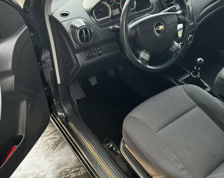 Черный Шевроле Авео, объемом двигателя 1.5 л и пробегом 145 тыс. км за 4200 $, фото 15 на Automoto.ua