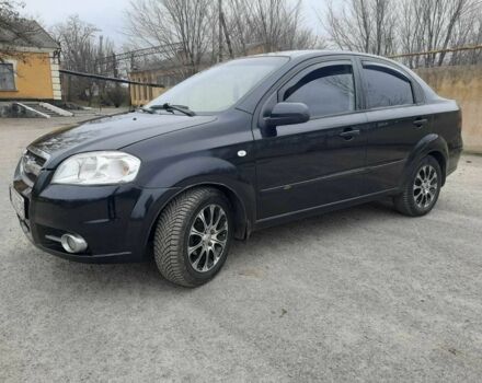 Черный Шевроле Авео, объемом двигателя 1.5 л и пробегом 162 тыс. км за 3650 $, фото 2 на Automoto.ua