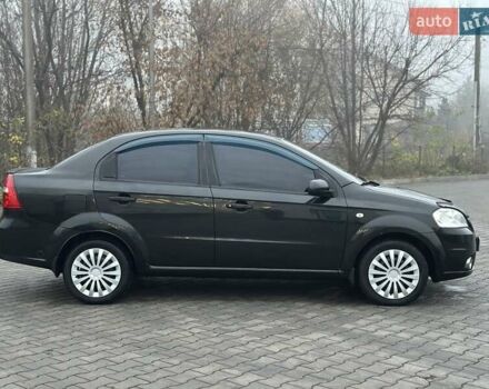 Черный Шевроле Авео, объемом двигателя 1.5 л и пробегом 249 тыс. км за 4300 $, фото 1 на Automoto.ua