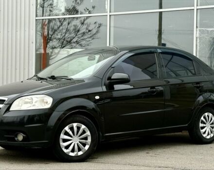 Черный Шевроле Авео, объемом двигателя 1.5 л и пробегом 220 тыс. км за 3800 $, фото 1 на Automoto.ua