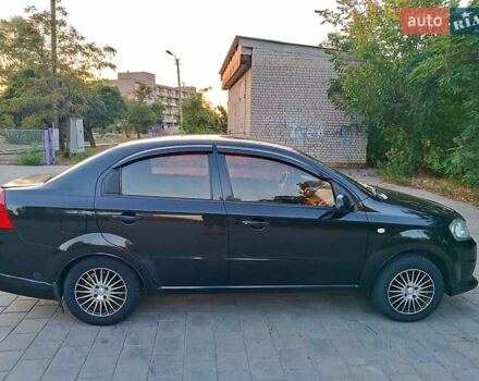 Черный Шевроле Авео, объемом двигателя 1.5 л и пробегом 254 тыс. км за 4200 $, фото 6 на Automoto.ua