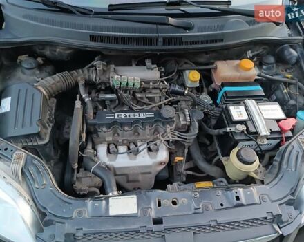 Черный Шевроле Авео, объемом двигателя 1.5 л и пробегом 254 тыс. км за 4200 $, фото 21 на Automoto.ua