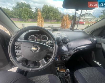 Черный Шевроле Авео, объемом двигателя 1.5 л и пробегом 223 тыс. км за 4500 $, фото 11 на Automoto.ua